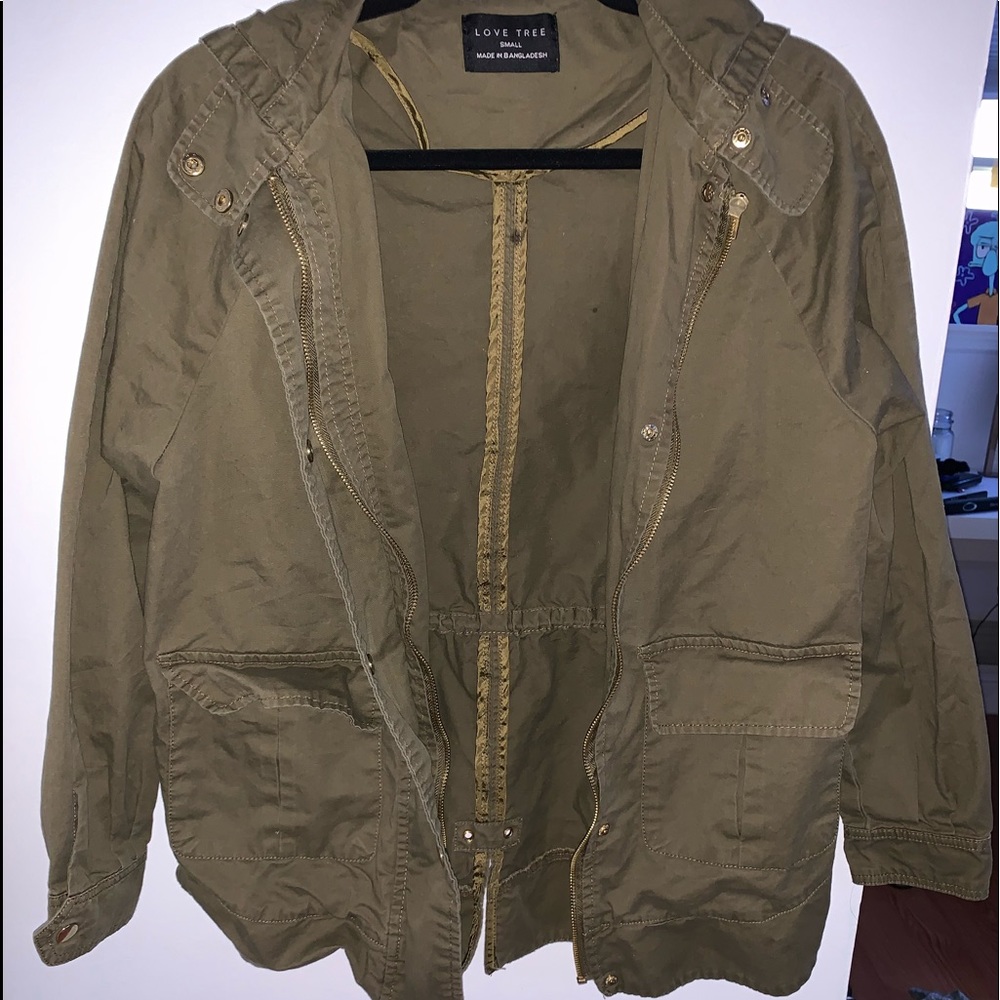 Love Tree utility jacket